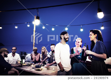 Diverse Ethnic Friendship Party Leisure Happiness Concept Diverse Ethnic Friendship Party Leisure Happiness Concept 19190974