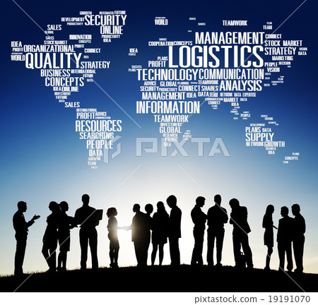 Logistics Management Freight Service Production Concept 19191070