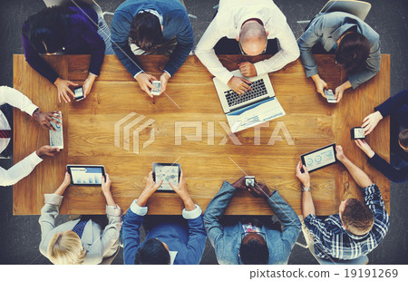 Group Business People Corporate Meeting Concept 19191269
