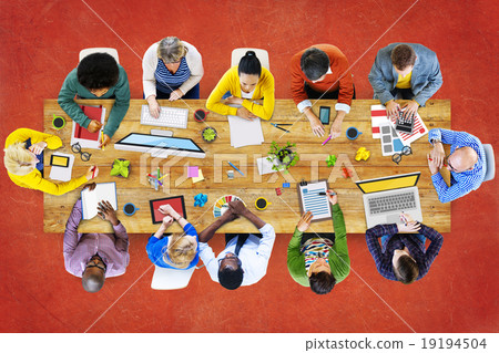 Meeting Brainstorming Discussion Collaboration Concept 19194504