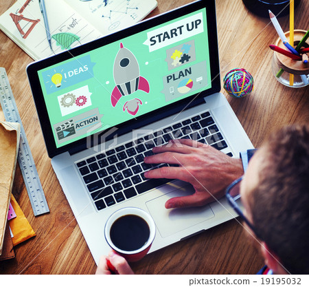 Startup Goals Growth Success Plan Business Concept Startup Goals Growth Success Plan Business Concept 19195032