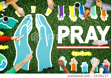 Pray Praying Hope Help Spirituality Religion Concept 19195217