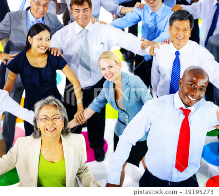 Business People Commuter Group Team Corporate Concept Business People Commuter Group Team Corporate Concept 19195273
