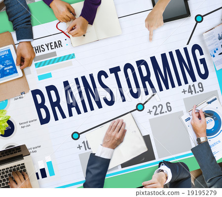 Brainstorming Business Analysis Strategy Research Concept Brainstorming Business Analysis Strategy Research Concept 19195279