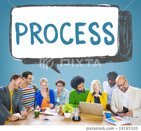 Process Determination Evaluate Improvement Steps Concept 19195320