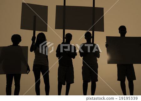 Protest Group Unity Crowd People Communication Concept Protest Group Unity Crowd People Communication Concept 19195339