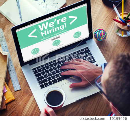 Business Worker Recruitment Hiring Office Working Concept 19195456