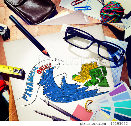 Financial Crisis Investment Money Economy Concept 19195652