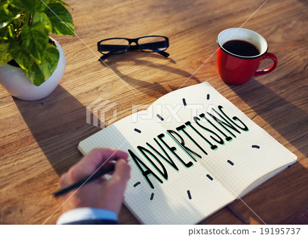 Advertising Commercial Merketing Business Plan Concept Advertising Commercial Merketing Business Plan Concept 19195737
