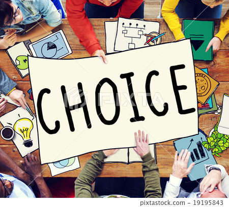 Choice Challenge Making Decision Selection Concept 19195843