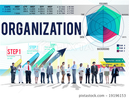 Organization Management Collaboration Team Structure Concept Organization Management Collaboration Team Structure Concept 19196153
