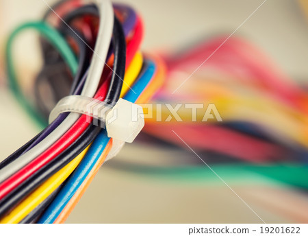 Colorful electrical cables Colorful electrical cables 19201622