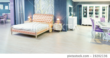 Nice bed in typical contemporary setting Nice bed in typical contemporary setting 19202136