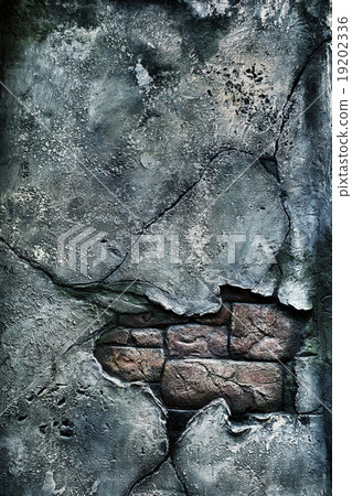 Old damaged brick wall Old damaged brick wall 19202336