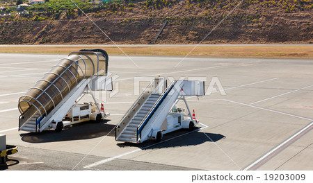 Ramps in the airport Ramps in the airport 19203009