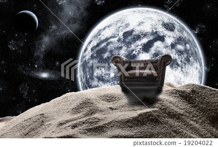 Antique chair in space 19204022