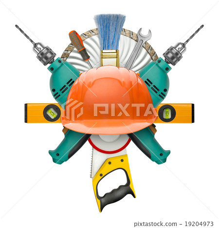 Industrial symbol of tools 19204973