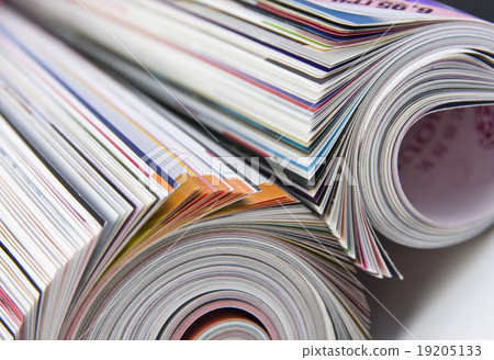 Rolled up magazines Rolled up magazines 19205133