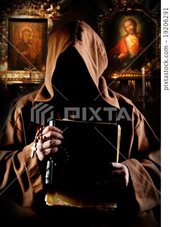 Monk in church 19206291