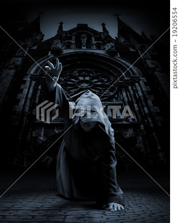 Homeless begging for donation 19206554