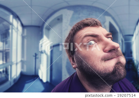 Inquisitive man 19207514