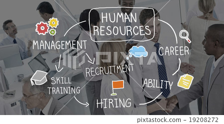 Human Resource Hiring Recruiter Select Career Concept Human Resource Hiring Recruiter Select Career Concept 19208272