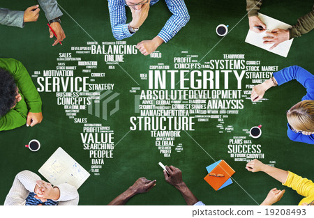 Integrity Honesty Sincerity Trust Reliability Concept Integrity Honesty Sincerity Trust Reliability Concept 19208493