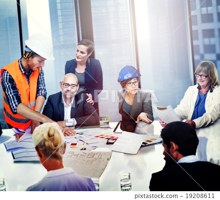 Group of Architect and Engineer Discussion Group of Architect and Engineer Discussion 19208611