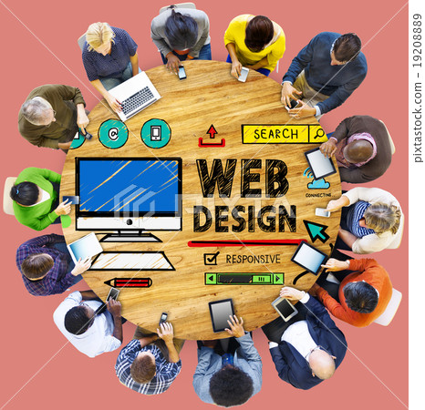 Web Design Development Style Ideas Interface Concept 19208889