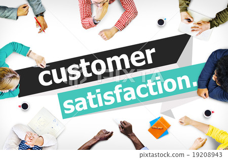 Customer Satisfaction Service Effciency Consumer Concept 19208943