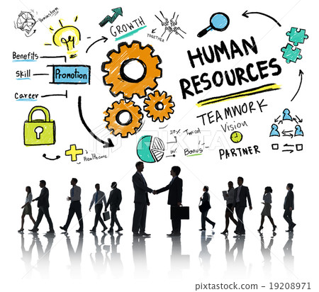 Human Resources Employment Job Teamwork Business Handshake Conce 19208971