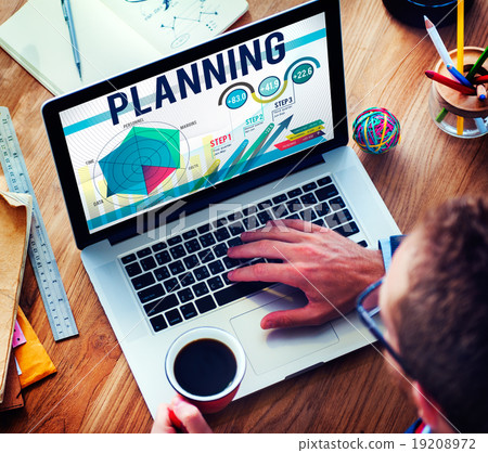 Business Planning Data Analysis Strategy Concept 19208972