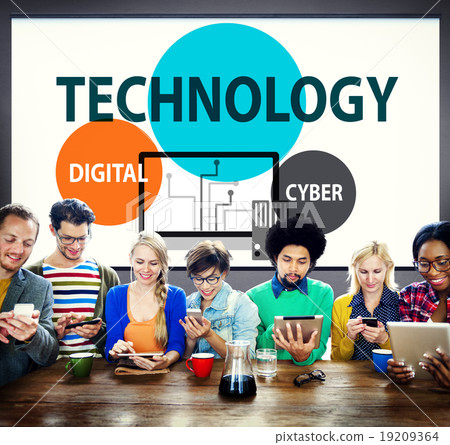 Technology Social Media Networking Online Digital Concept Technology Social Media Networking Online Digital Concept 19209364