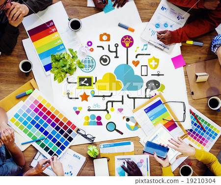 Social Media Social Networking Connection Data Storage Concept Social Media Social Networking Connection Data Storage Concept 19210304