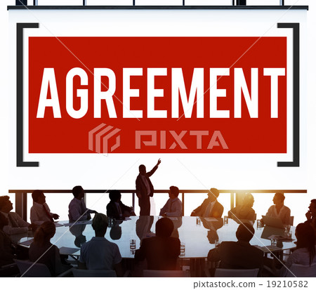 Agreement Collaboration Connection Cooperation Deal Concept 19210582