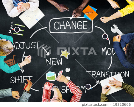Change Improvement Development Adjust Transform Concept 19210666