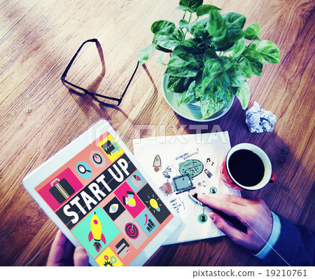 Start Up Business New Launch Technology Concept 19210761