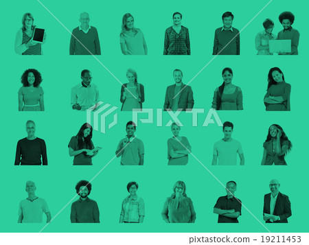 Diverse People Global Communications Technology Concept Diverse People Global Communications Technology Concept 19211453