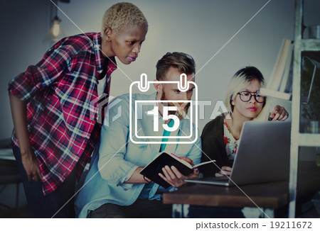 Fifteenth Appiontment Memo Schedule Calendar Plan Concept 19211672