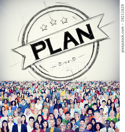 Plan Planning Strategy Brainstorming Goals Concept 19211829