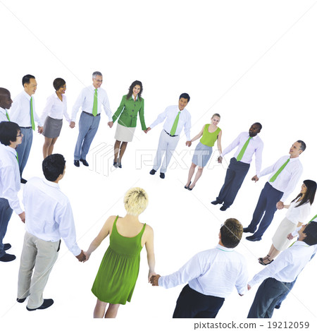 International Green Business Meeting Teamwork Concept International Green Business Meeting Teamwork Concept 19212059