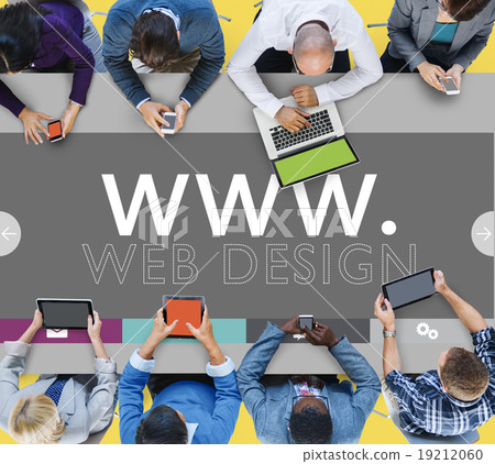 Web Design Web WWW Development Internet Media Creative Concept Web Design Web WWW Development Internet Media Creative Concept 19212060