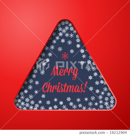 Scattered snowflakes under the retro frame Scattered snowflakes under the retro frame 19212904