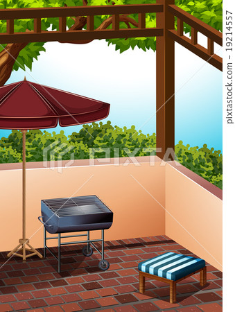 Barbecue area at the terrace Barbecue area at the terrace 19214557