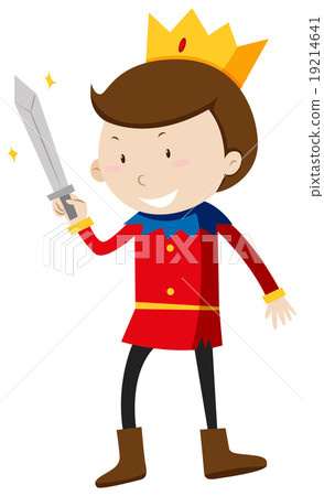Prince with a sharp sword 19214641
