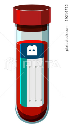 Blood type B in test tube Blood type B in test tube 19214712