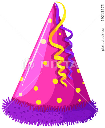 Party hat with decoration Party hat with decoration 19215275