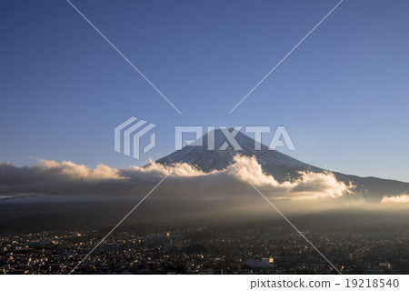 Fuji sunset view Fuji sunset view 19218540