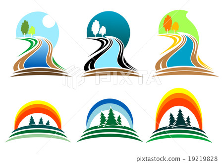 Nature icons Nature icons 19219828