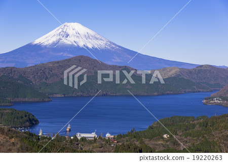 箱根大觀山的富士山和蘆之湖 箱根大觀山的富士山和蘆之湖 19220263